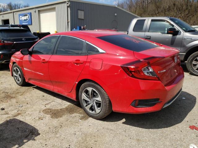 Photo 2 from auction – 2019 HONDA CIVIC LX with VIN 2HGFC2F65KH544745