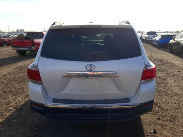 Photo 6 from auction – 2012 TOYOTA HIGHLANDER with VIN 5TDZK3EH2CS070232