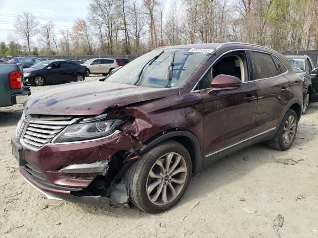 LINCOLN MKC SELECT 2017 with VIN 5LMCJ2D95HUL57301 - Photo from auction