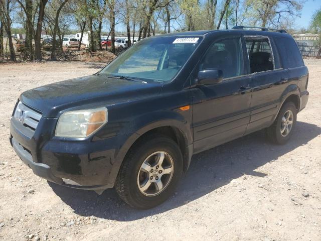HONDA PILOT EX 2006 with VIN 5FNYF285X6B050072 - Photo from auction