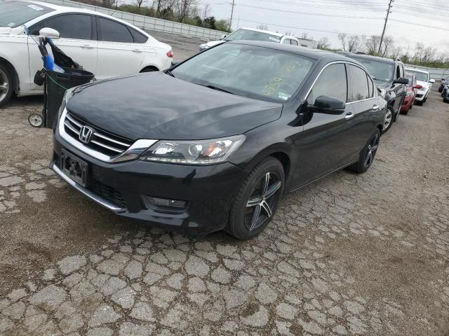 HONDA ACCORD EXL 2015 with VIN 1HGCR3F81FA015385 - Photo from auction