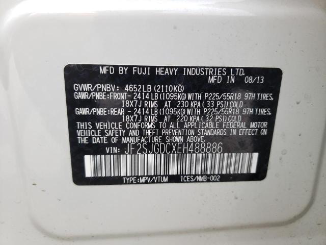 Photo 14 from auction – 2014 SUBARU FORESTER 2 with VIN JF2SJGDCXEH488886