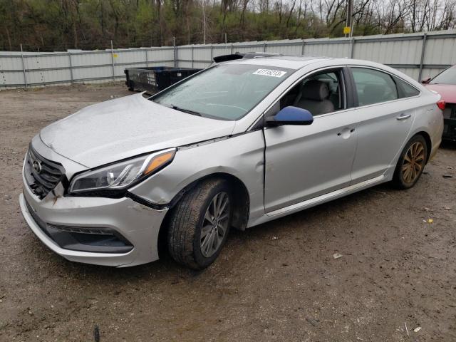 HYUNDAI SONATA SPO 2016 with VIN 5NPE34AF3GH366510 - Photo from auction