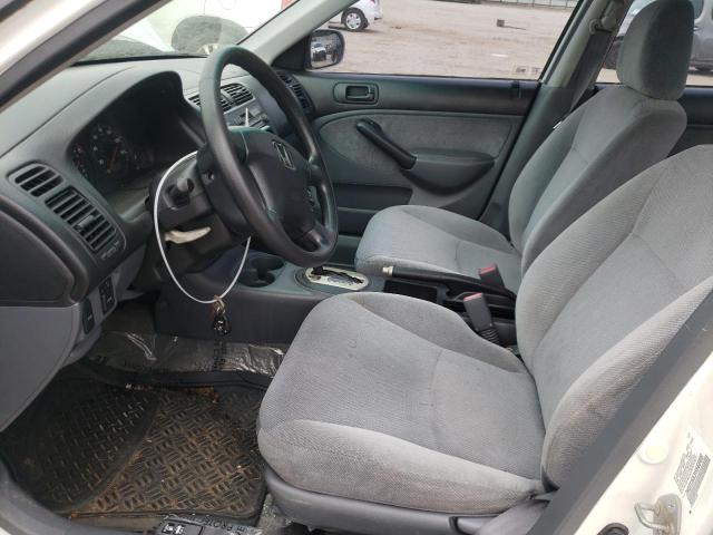 Photo 7 from auction – 2001 HONDA CIVIC LX with VIN 2HGES16531H568489