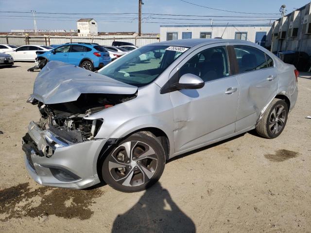 CHEVROLET SONIC PREM 2017 with VIN 1G1JF5SB7H4129848 - Photo from auction