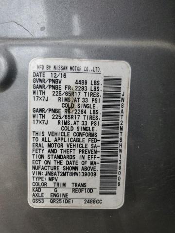 Photo 14 from auction – 2017 NISSAN ROGUE S with VIN JN8AT2MT8HW139009