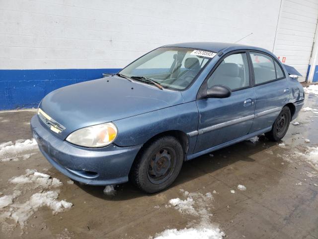 KIA RIO 2002 with VIN KNADC123X26086453 - Photo from auction
