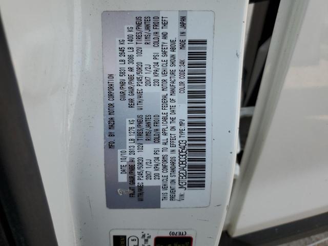 Photo 14 from auction – 2011 MAZDA CX-9 with VIN JM3TB2DA0B0305403