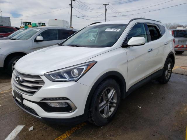 HYUNDAI SANTA FE S 2017 with VIN 5NMZU3LB7HH043515 - Photo from auction