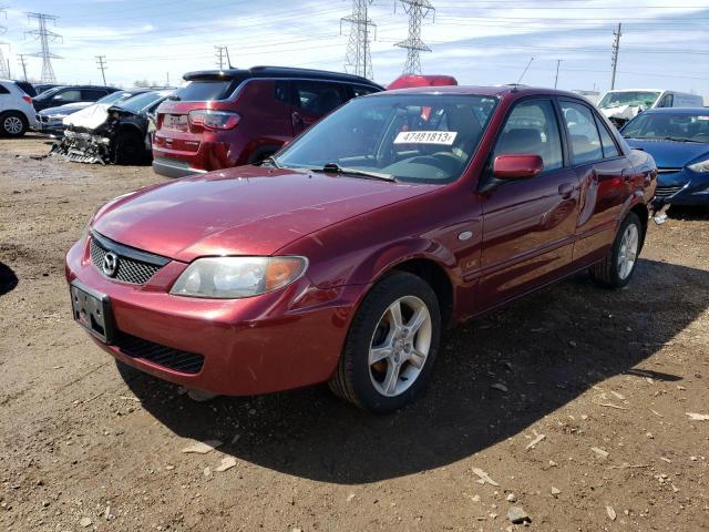 MAZDA PROTEGE DX 2003 with VIN JM1BJ225030139642 - Photo from auction