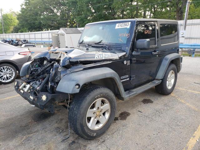 JEEP WRANGLER S 2011 with VIN 1J4AA2D11BL564140 - Photo from auction