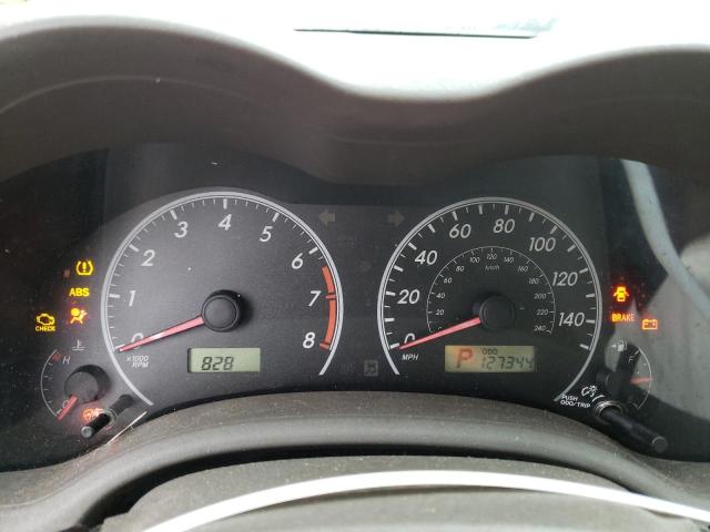 Photo 9 from auction – 2009 TOYOTA COROLLA BA with VIN 2T1BU40E79C140095
