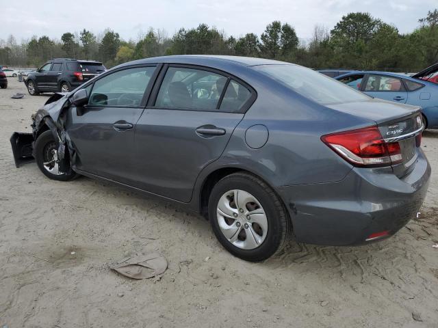 Photo 2 from auction – 2013 HONDA CIVIC LX with VIN 19XFB2F58DE222740