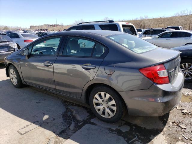 Photo 2 from auction – 2012 HONDA CIVIC LX with VIN 2HGFB2F57CH579895