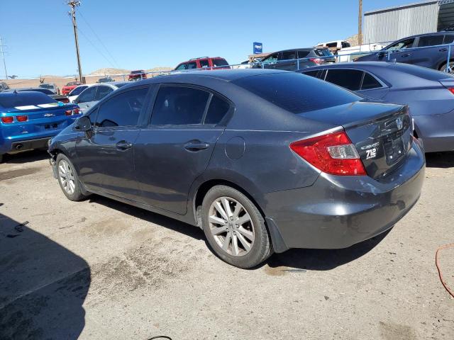 Photo 2 from auction – 2012 HONDA CIVIC EX with VIN 2HGFB2F88CH329771
