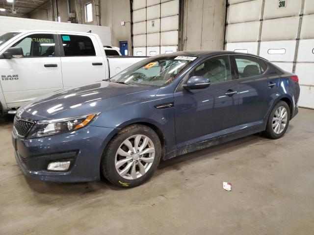 KIA OPTIMA EX 2015 with VIN 5XXGN4A72FG472615 - Photo from auction
