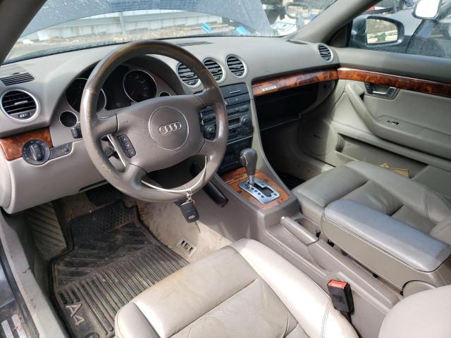 Photo 8 from auction – 2006 AUDI A4 QUATTRO with VIN WAUDT48H96K000227