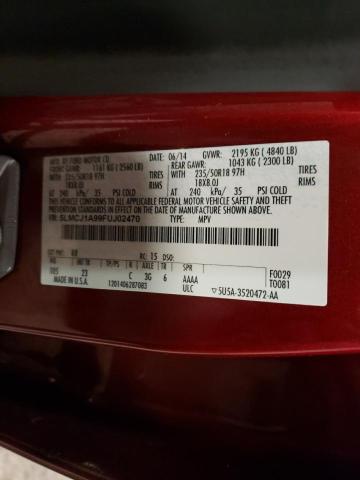 Photo 14 from auction – 2015 LINCOLN MKC with VIN 5LMCJ1A99FUJ02470