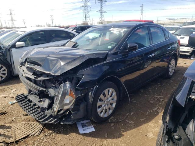NISSAN SENTRA S 2017 with VIN 3N1AB7AP8HY354808 - Photo from auction