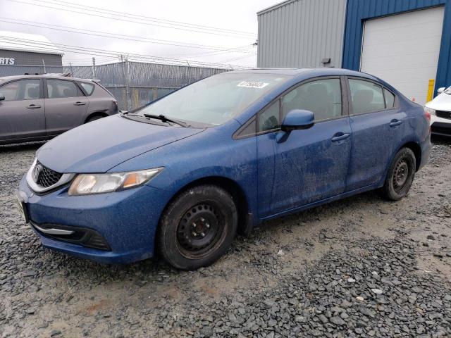 Photo 1 from auction – 2013 HONDA CIVIC LX with VIN 2HGFB2F50DH034073