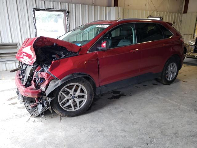 FORD EDGE SEL 2021 with VIN 2FMPK4J96MBA25160 - Photo from auction