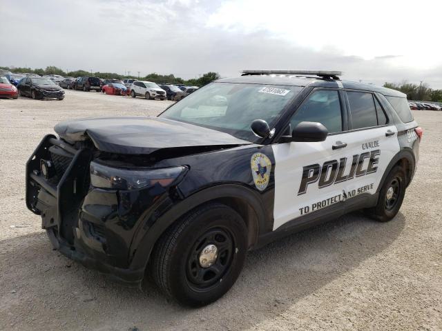 FORD EXPLORER P 2022 with VIN 1FM5K8AB7NGA48376 - Photo from auction