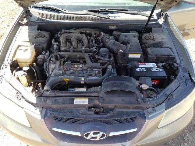 Photo 11 from auction – 2007 HYUNDAI SONATA SE with VIN 5NPEU46F27H196615