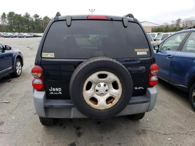 Photo 6 from auction – 2005 JEEP LIBERTY SP with VIN 1J4GL48K95W504466