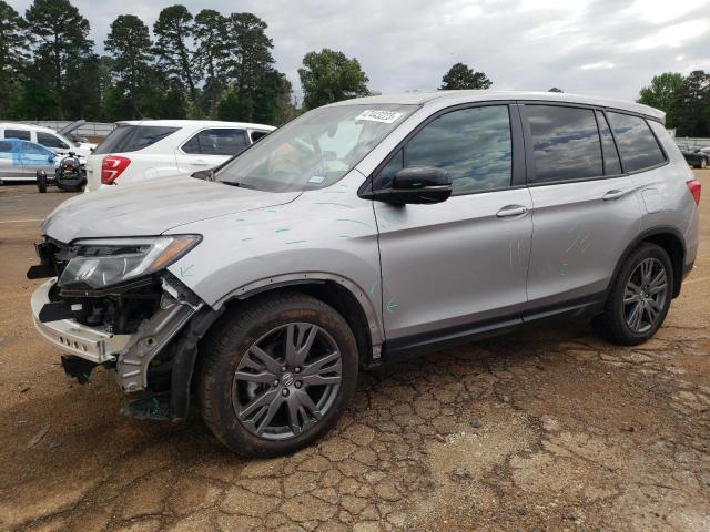 HONDA PASSPORT E 2021 with VIN 5FNYF7H59MB015937 - Photo from auction