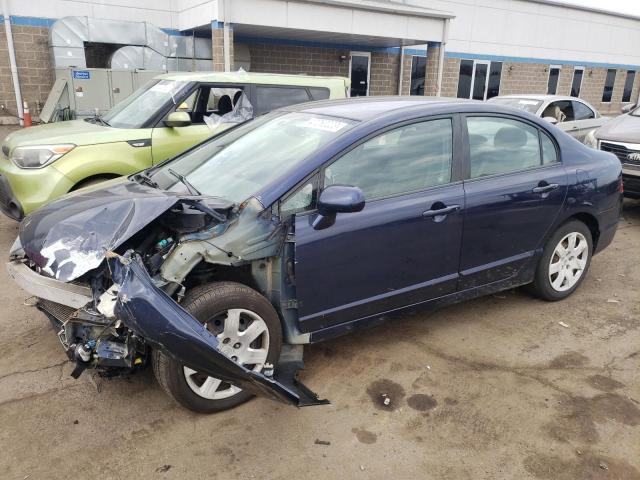 HONDA CIVIC LX 2011 with VIN 2HGFA1F59BH523842 - Photo from auction