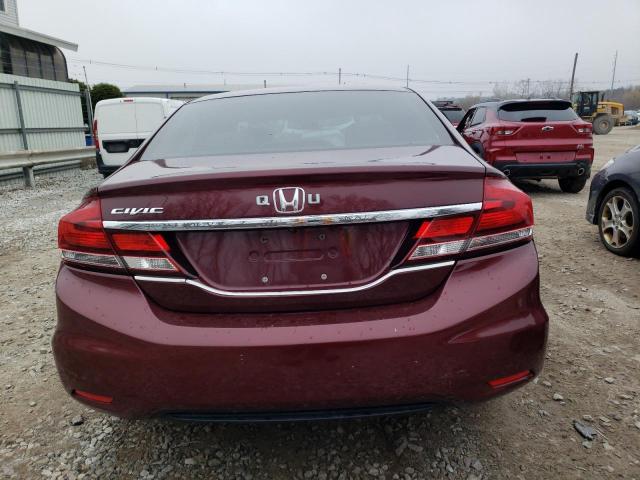 Photo 6 from auction – 2013 HONDA CIVIC EX with VIN 19XFB2F80DE283316