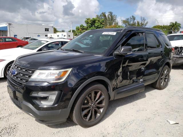 FORD EXPLORER X 2017 with VIN 1FM5K7D83HGD35762 - Photo from auction