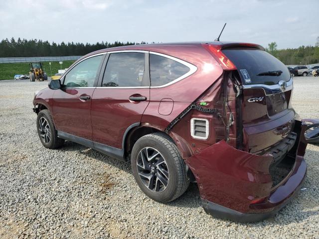 Photo 2 from auction – 2016 HONDA CR-V SE with VIN 2HKRM4H42GH679406