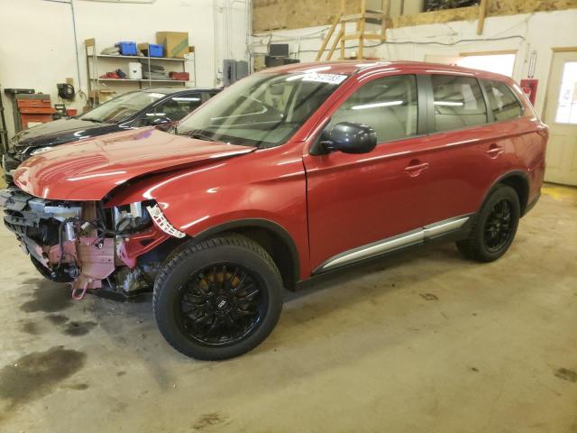 MITSUBISHI OUTLANDER 2019 with VIN JA4AZ3A36KZ019844 - Photo from auction