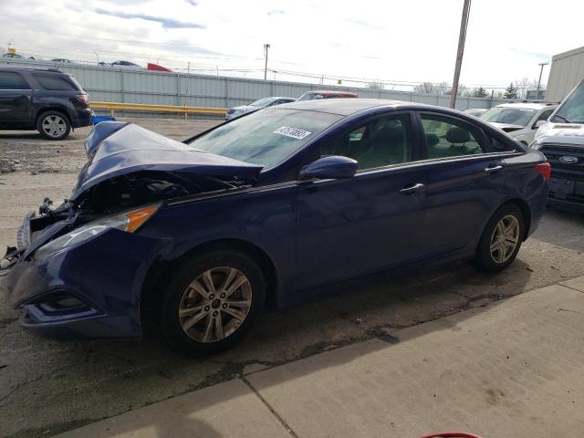 HYUNDAI SONATA GLS 2012 with VIN 5NPEB4AC7CH349258 - Photo from auction