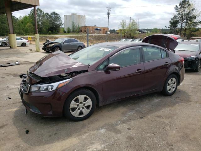 KIA FORTE LX 2017 with VIN 3KPFK4A73HE142773 - Photo from auction