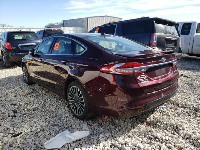 Photo 2 from auction – 2017 FORD FUSION TIT with VIN 3FA6P0SU8HR255342