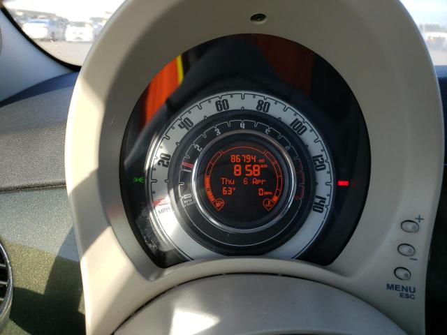 Photo 9 from auction – 2012 FIAT 500 POP with VIN 3C3CFFAR0CT140153