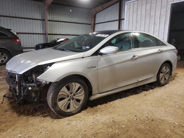 HYUNDAI SONATA HYB 2015 with VIN KMHEC4A41FA124329 - Photo from auction