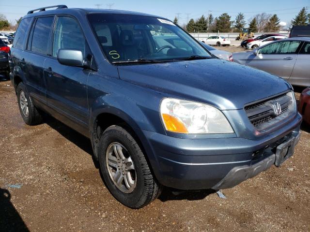 Photo 4 from auction – 2005 HONDA PILOT EXL with VIN 2HKYF18595H537600