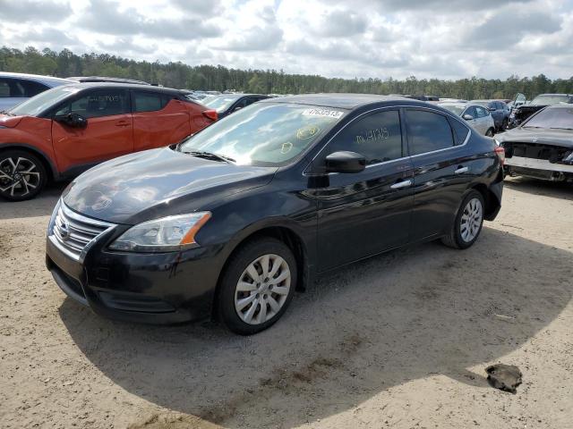 NISSAN SENTRA S 2015 with VIN 3N1AB7AP9FL690056 - Photo from auction