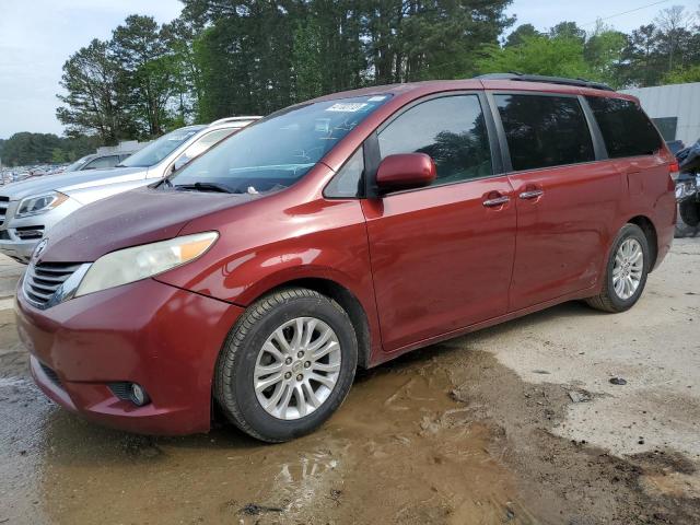 TOYOTA SIENNA XLE 2012 with VIN 5TDYK3DC6CS214396 - Photo from auction