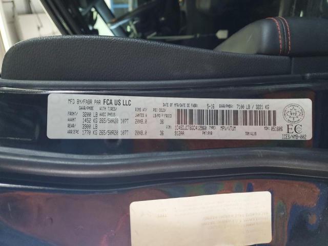 Photo 14 from auction – 2016 DODGE DURANGO R/ with VIN 1C4SDJCT6GC412960