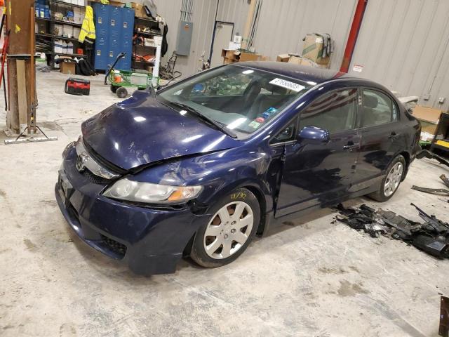 HONDA CIVIC LX 2010 with VIN 19XFA1F58AE071245 - Photo from auction