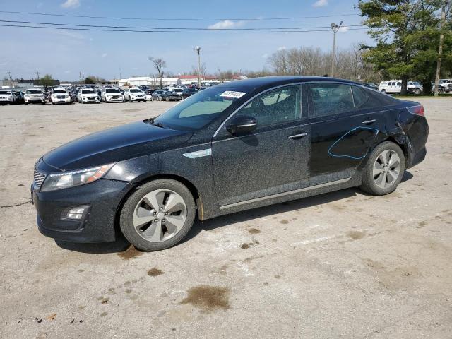 KIA OPTIMA HYB 2014 with VIN KNAGN4AD0E5076012 - Photo from auction