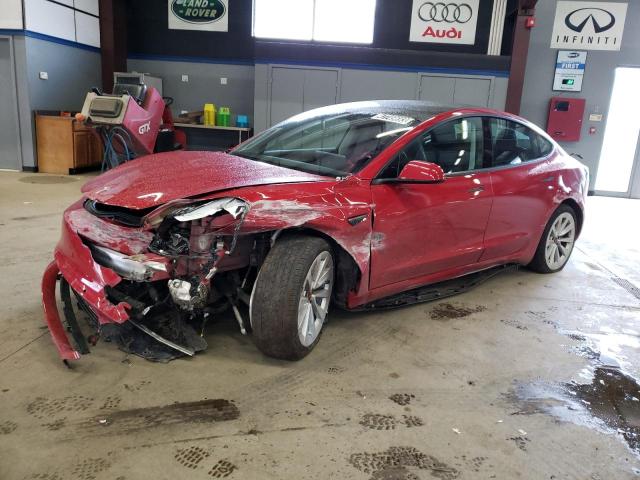 TESLA MODEL 3 2022 with VIN 5YJ3E1EA5NF289956 - Photo from auction