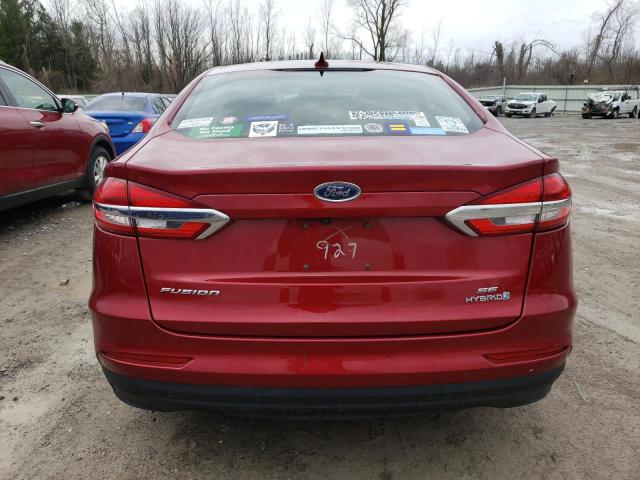 Photo 6 from auction – 2019 FORD FUSION SE with VIN 3FA6P0LU5KR154927
