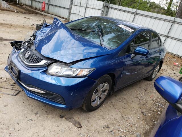 HONDA CIVIC LX 2015 with VIN 19XFB2F55FE030405 - Photo from auction
