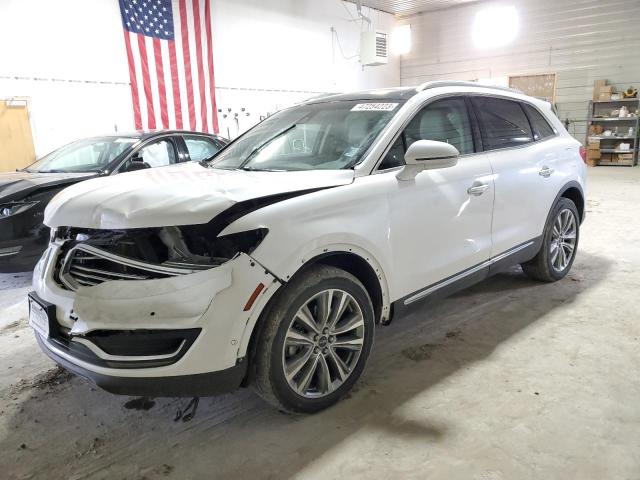 LINCOLN MKX RESERV 2016 with VIN 2LMTJ8LP8GBL52561 - Photo from auction