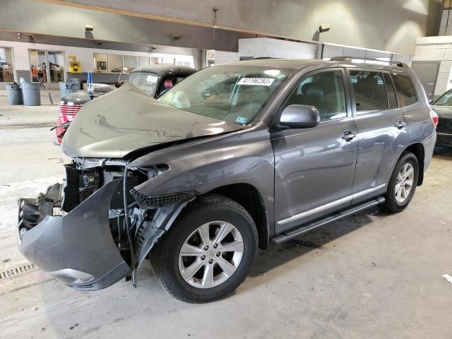 TOYOTA HIGHLANDER 2012 with VIN 5TDBK3EH8CS104546 - Photo from auction